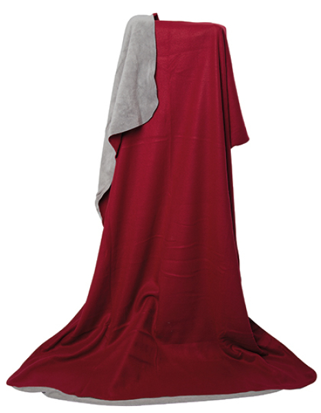 Krabbeldeck - Duodecke Fleece/Coral