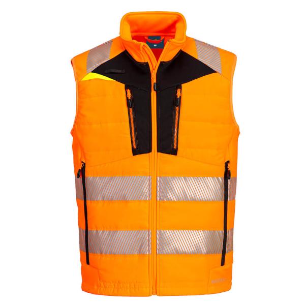 PortWest DX4 Warnschutz Softshell Weste