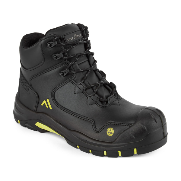 PortWest Apex Composite Mid Stiefel S3S ESD HRO SR SC FO