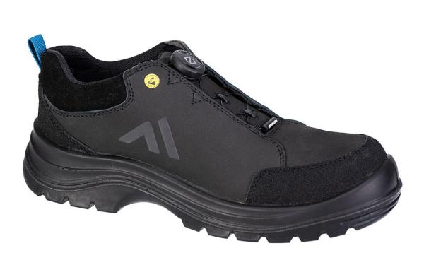 PortWest Ridge Composite Halbschuh S3S ESD SR FO Schwarz/Blau