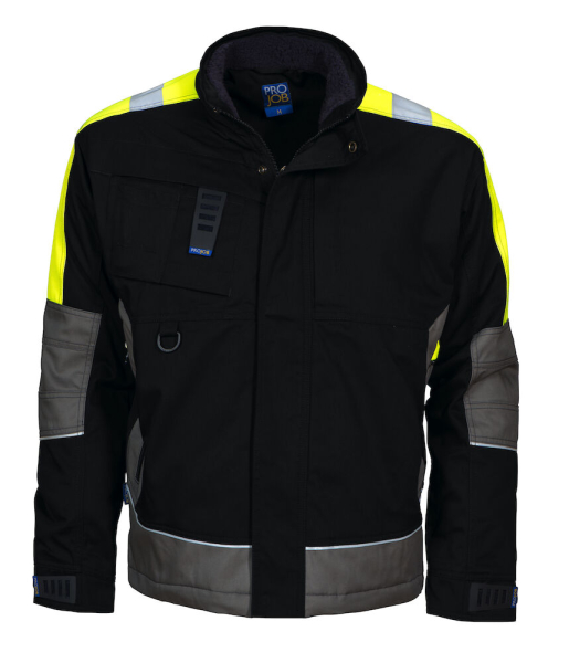 4419 GEFÜTTERTE JACKE MIT KONTRASTELEMENTEN