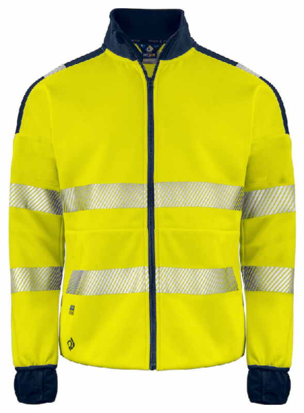 6109 SWEAT JACKE EN ISO 20471 KLASSE 3/2