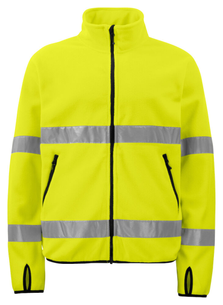 6327 WARNSCHUTZ POLAR FLEECE JACKE EN ISO 20471 KLASSE 3