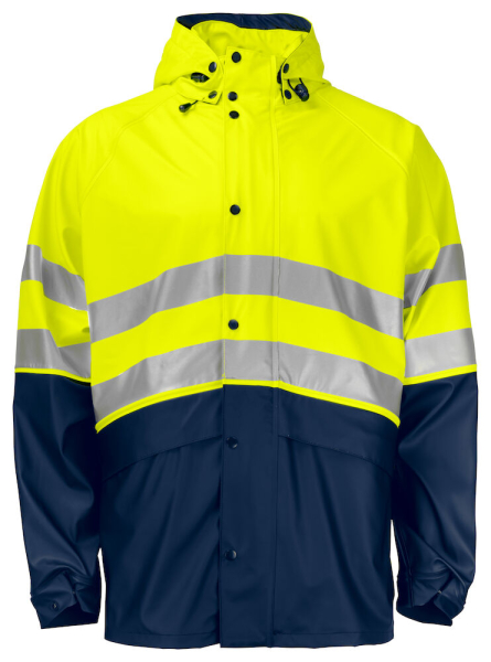 6431 REGENJACKE EN ISO 20471 KLASSE 3/2