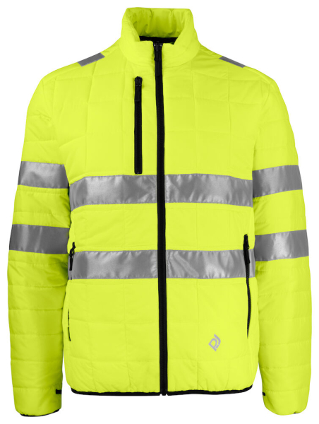 6444 GESTEPPTE LEICHTE JACKE - ZIP IN INNEN JACKEEN ISO 20471 KLASSE 3