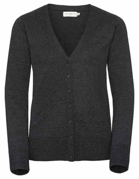 Ladies´ V-Neck Knitted Cardigan