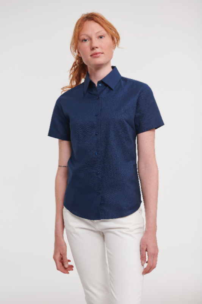 Ladies´ Short Sleeve Classic Oxford Shirt