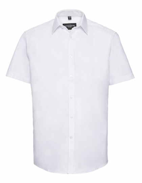 Men´s Short Sleeve Tailored Herringbone Shirt