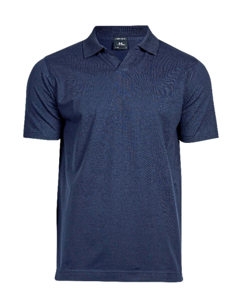 Luxury Stretch V-Neck Polo