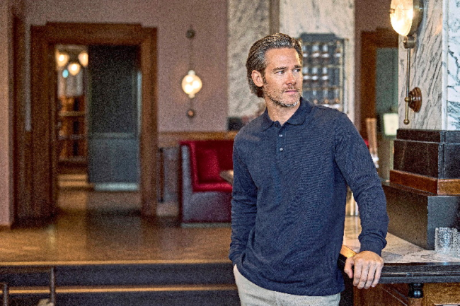 Men´s Luxury Stretch Long Sleeve Polo