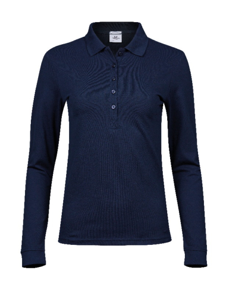 Women´s Luxury Stretch Long Sleeve Polo