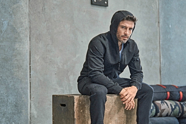 Athletic Hooded Full Zip Sweat