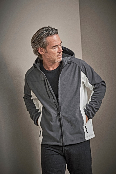 Men´s Hooded Lightweight Performance Softshell Jacket