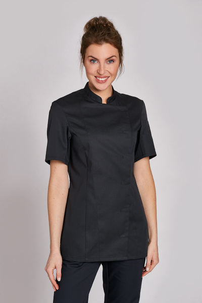 Damen Kochjacke, kurzarm