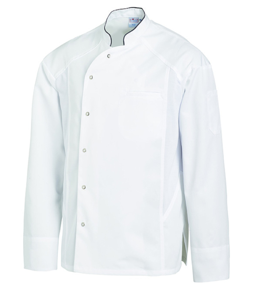 Atmungsaktive Herren Kochjacke, langarm