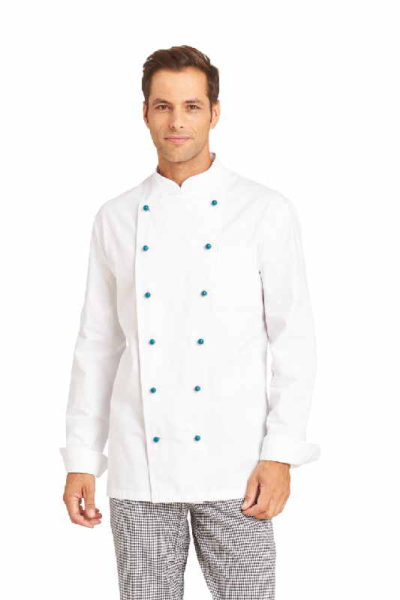 Kochjacke, langarm